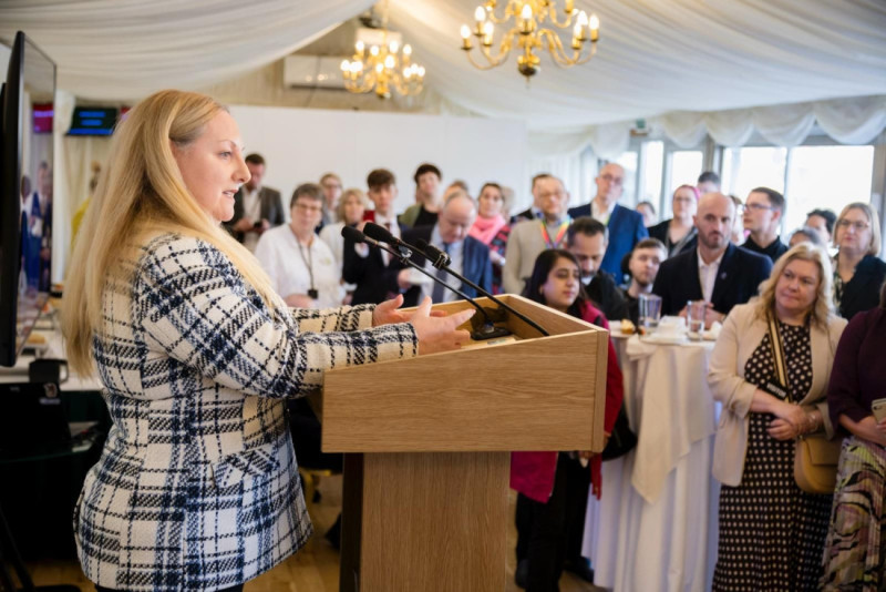 Natspec manifesto launched in Parliament, sponsored by Dr Lisa Cameron MP.