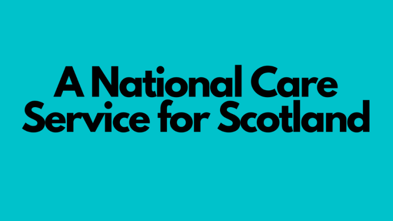 The Scottish National Care Service: a case study in centralised chaos